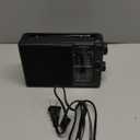 PRUNUS J03 AM FM Radio Portable Plug in Wall or AA Battery Operated for Home/Outdoor, Large Speaker Excellent Sound, Excellent Reception 19.5 ant, Large Tuning Knobs,Gifts for Seniors,No, Shower Radio