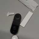 BoomChill 1080p Wireless Video Doorbell Camera, AI Human Detection, 2-Way Talk, Live View, Night Vision, Cloud Storage, 2.4G WiFi Only, Battery Powered, Indoor Outdoor Surveillance (Black)