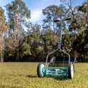 American Lawn Mower Company 1304-14GC 14-Inch 5-Blade Push Reel Lawn Mower with Grass Catcher, Mint
