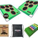 Backyard Golf Game with 16 Chipping Velcro Balls & Mat, Yard and Outdoor Games for Adults & Family, Indoor Golf Set for Home, Beach or Party, Lawn Games for Adults & Family Outdoor