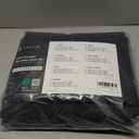 LuxClub 4 PC California King Sheet Set, Breathable Luxury Bed Sheets, Deep Pockets 18" Wrinkle Free Cooling Sheets Machine Washable Hotel Bedding Silky Soft - Black Cal King