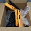 12" Cordless Snow Shovel Compatible with Dewalt 20V Max Battery(NO Battery) Electric Snow Shovel with Directional Plate & Adjustable Front Handle, Cordless Snow Blower for Driveway/Patio (Yellow, A)