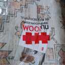 nuLOOM 8' x 10' Machine Washable Stain-Resistant Area Rug with Non Slip Backing, Low Profile for Living Room, Bedroom, and Dining Room, Dania Rust