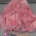 eNilecor Pink Bob Wig, Light Pink 14 Inch Synthetic Wig - Short Curly Wavy, Natural Heat Resistant
