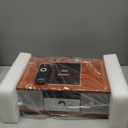 Nostalgic Bluetooth Stereo System for Home, WISCENT Vintage Micro HiFi Systems CD Player,with Bluetooth Audio Streaming,FM Radio,USB Port,Aux-in,Earphone Port (Brown)