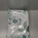 100% Blackout Curtains Green Floral Pattern Curtains 96 Inches Long for Bedroom Watercolor Leaf Print Thermal Insulated Drapes for Living Room Darkening Rod Pocket Window Curtains 2 Panels (Back Tab | Sage Green)