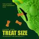 4 x Tough Dog Chew Toys for Aggressive Chewers, Interactive Treat Dispensing Dog Toy, Durable Dog Toys for Medium & Large Dogs - Great for Boredom