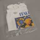 Lemons Fruits Food Tote Bag Gifts for Women, Canvas Aesthetic Reusable Grocery Bags Shopping Bags (Italy-lemon01)