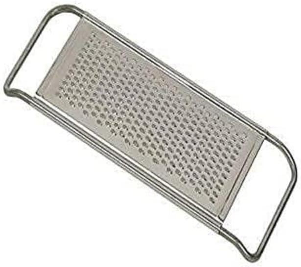Reiss Stainless-Steel Vegetable Grater | Finely Grated Pieces, Dishwasher Safe, Easy to Store Horizontal Shredder, For Potatoes, Chocolate, Cheese, Vegetables, and More