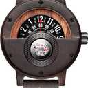 Men's Handmade Wooden Watches Mens Lightweight Analog Quartz Wood Mens Wrist Watch with Compass (273-2)