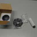 Pill Crusher, Mini Marble and Pestle Set, Pill Crusher Grinder Fine Powder, Arthritic Hands Pill Grinder, Black