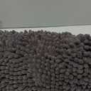OLANLY Bathroom Rugs 30x20, Extra Soft Absorbent Chenille Bath Rugs, Rubber Backing Quick Dry, Machine Washable Bath Mats for Bathroom Floor, Tub and Shower, Home Decor Accessories, Dark Grey (30" x 20")