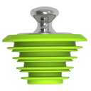 Bathtub Drain Stopper,Silicone Bathtub Stopper, Tub Stopper, Washbasin Drain Plug,Drain Plug (Green，Patented Product)
