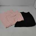 3 Pack: Women's Ribbed High Waisted Maxi Skirt with Side Slit - Casual Long Pencil Skirt, Size: Small