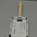 Ceramic Coating Square Japanese Tamagoyaki Omelette Small Skillet, Non-stick Rectangle Egg Roll Pan with Wood Handle (White)