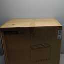 mVm 12 Gal 3 Compartment Trash Can, Triple Step Trash Can with Lid, Modern Kitchen Office Garbage CanBlack (45L)