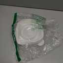 The Original Proper Popper Microwave Popcorn Popper, Silicone Popcorn Maker, Collapsible Bowl BPA Free & Dishwasher Safe - (White)