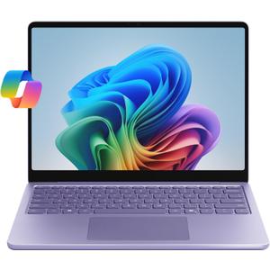 Microsoft Surface Laptop (2025), Windows 11 Copilot+ PC, 13" Touchscreen Display, Snapdragon X Plus (8 core), 16GB RAM, 512GB SSD Storage, Violet