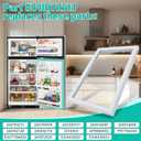 Upgraded 241872513 Refrigerator Door Gasket Replacement for Frigidaire Kenmore Refrigerator Seal, Fridge Door Gasket Replace Part 240514608, 241872506, 240370906 Fridge Door Gasket Seal 42''x28.5''