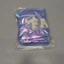 2 x Hiroyuki Iridescent Makeup Bag, 14 inches Cosmetic Bag, Large Capacity Travel Pouch (Face, blue)