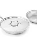 All-Clad D3 Stainless Steel 2-Piece Fry Pan Set, Made in the USA