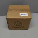 Samsle Porcelain Small Serving Bowls, 10 Ounce Dessert Bowls for Ice Cream Snacks Appetizer Candy Dishes, Dishwasher Safe Durable Ceramic White Bowl for Party, Set of 6 (5.5 inch)