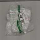 4 Pack Child Proof Sliding Cabinet Door Code Locks Baby Safety Cupboard Locks Adjustable U Shaped Cabinet Latches for Knob Handle Drawers Closet Plastic (4 PCS, White)