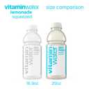 vitaminwater Zero Sugar Squeezed Lemonade Nutrient Enhanced Flavored Water Beverage, 20 fl oz Bottles, 12 pack (EXP 02/02/26)