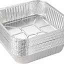 Aluminum Pans - 8"x8" 25 Pack