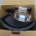 Kusini 2 in 1 Electric Fondue Set & Smores Maker Tabletop Indoor Kit with Removable Trays & 4 Skewers  Smores Station Chocolate Melting Pot - Unique Couple Gift Set Idea, Date & Movie Night Supplies