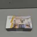 Amerdeco 10 Pack Matte Black Cabinet Pulls 3 Inch(76mm) Hole Center Kitchen Cabinet Handles Cabinet Hardware for Bathroom Drawer Pulls ZH0001