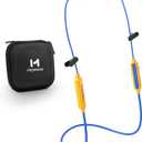 MIPEACE Bluetooth Work Earplugs Headphone,Wireless in-Ear Noise Isolating Earbuds,29dB Noise Reduction Headphone with Control,19+ Hours Battery for Lawn Mowing Safety Industrial Construction(Yellow)