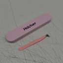 Fiber Tip Lash Tweezers for Eyelash Extensions, Professional 90 Degree Tweezers for Lash Extension Suppliers, Best Pink Tweezers Precision Tool Set (90 Degree)