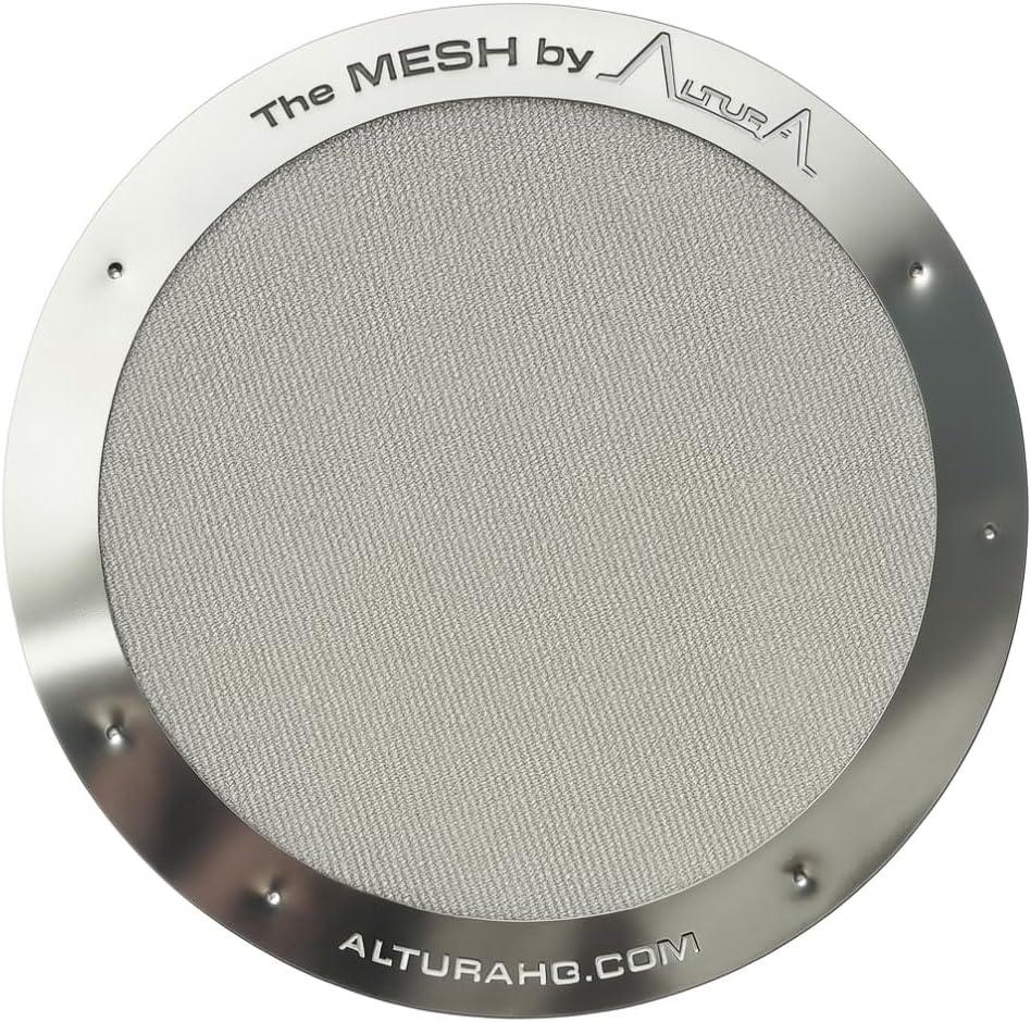 ALTURA The MESH Stainless Steel Filter for AeroPress Coffee Makers Reusable Metal Filter Replacement for Rich Flavor, Travel, and Eco-Friendly Brewing