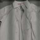 French Toast Boys Short Sleeve Classic Poplin Dress Shirt (5, White)