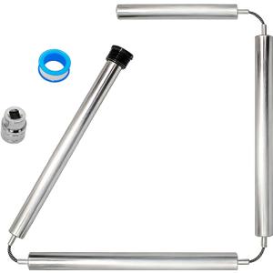 44" Flexible Magnesium Anode Rod for Water Heater with 1-1/16" Hex Socket Tool & Tape, Compatible with Rheem, Reliance, Richmond, Kenmore, GE, AO Smith, State & More Extends Tank Life