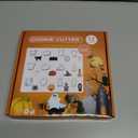 12Pcs Halloween Cookie Cutters Kit, Stainless Steel Holiday Cookie Cutters Set for Kids, Halloween Baking Ghost Cookie Cutter with Spider, Pumpkin, Bat, Cat, Ghost, Witch Hat, Good Gift for Halloween