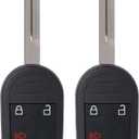 Key Fob Replacement Fits for Ford F150 2004-2014 F250 F350 Super Duty 2004-2016 Edge Expedition Explorer Escape Fusion Ranger Mercury Monterey Mariner Keyless Entry Remote Control CWTWB1U793