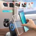 Wireless Charger for Samsung: 3 in 1 Wireless Charging Station for Samsung Galaxy Watch 8 7 6 5 4 3 Pro Classic Galaxy Buds - Charger Dock Stand for S26 S25 S24 Ultra S23 S22 S21 Note Z Fold Android