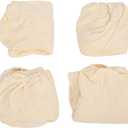 RV Dinette Cushion Covers, Stretchy Polyester Slipcovers for 39-50in Length with Elastic Band Design, for RV Furniture Sofa Seat Protection (Khaki)