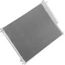 Air Conditioning A/C Condenser Compatible with Honda Civic 2016-2021# 30007