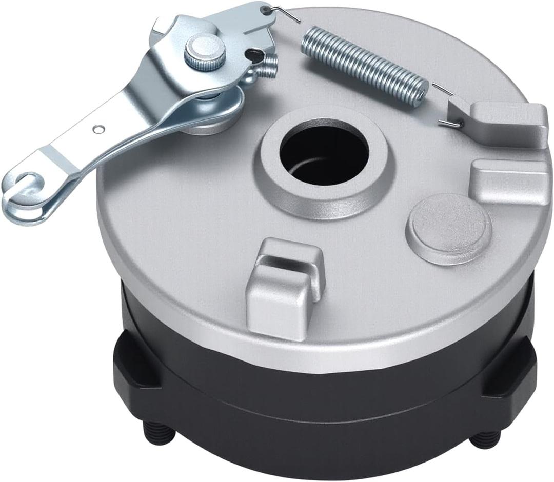 Front Drum Brake Wheel Hub with 3 Stud Drum Brake Housing + Shoes Aftermarket Parts Fit for 50cc 70cc 90cc 110cc 125cc Taotao Sunl ATV Quad 4 Wheel Motorcycle. (Left)