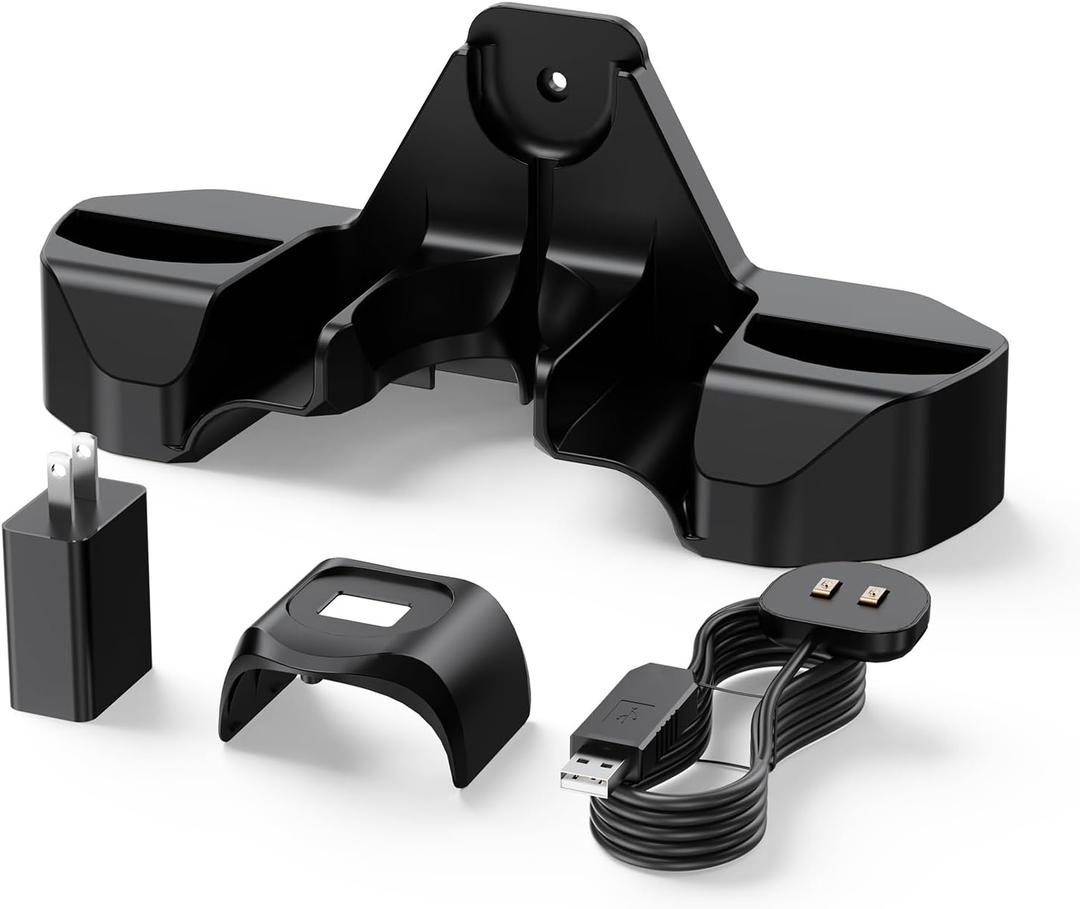 Charging Dock Compatible with Shark WV201 WV201BK WV201BLBRN WV201RGBRN WV201GNBRN WANDVAC Handheld Cordless Vacuum 1076FI200, Replacement Magnetic Charger Base with Attachments Accessories AC Adapter