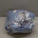 Royhom Sectional Couch Covers 2 Pieces, L Shaped Couch Cover Blanket, Chenille Sofa Covers Washable, Sofa Slipcover with Tassel, Suitable for All Seasons (71"x110"+71"x118", Blue)