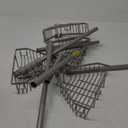 Home Tension Pole Shower Caddy Corner Shower Storage System with 4 Adjustable Baskets