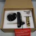 Bravex Keyless Deadbolt Keypad Entry Door Lock Zinc Alloy Sabbath Lock 100% Mechanical Shabbos Lock- No Risk of Low Power, Black