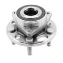 513288 Front or Rear Wheel Hub Bearing Assembly Compatible with 2013-2015 Chevy Malibu, 2014-2017 Impala, 2010-2017 Equinox, GMC Terrain, Cadilac CTS/XTS, Buick Lacrosse Regal, Saab 9-5, 5 Lugs w/ABS