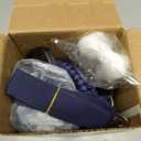 32 oz Insulated Water Bottle | Thickened Stainless Steel Vacuum Metal | Portable Sports Water Jug for Gym and Hiking with Straw, Carrier Bag, Handle Strap | BPA-Free 32 oz (Navy Blue)