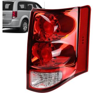LED Tail Lights Compatible with 2011-2020 Dodge Grand Caravan Right Passenger Side Replace:5182534AF