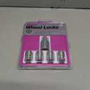 McGard 24157 Chrome Wheel Lock Set, Cone Seat, M12x1.5 Thread, 13/16 Key Hex